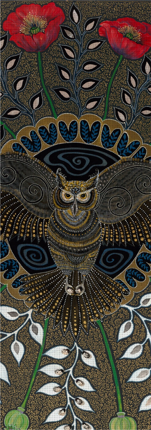 Owl Yoga Mat