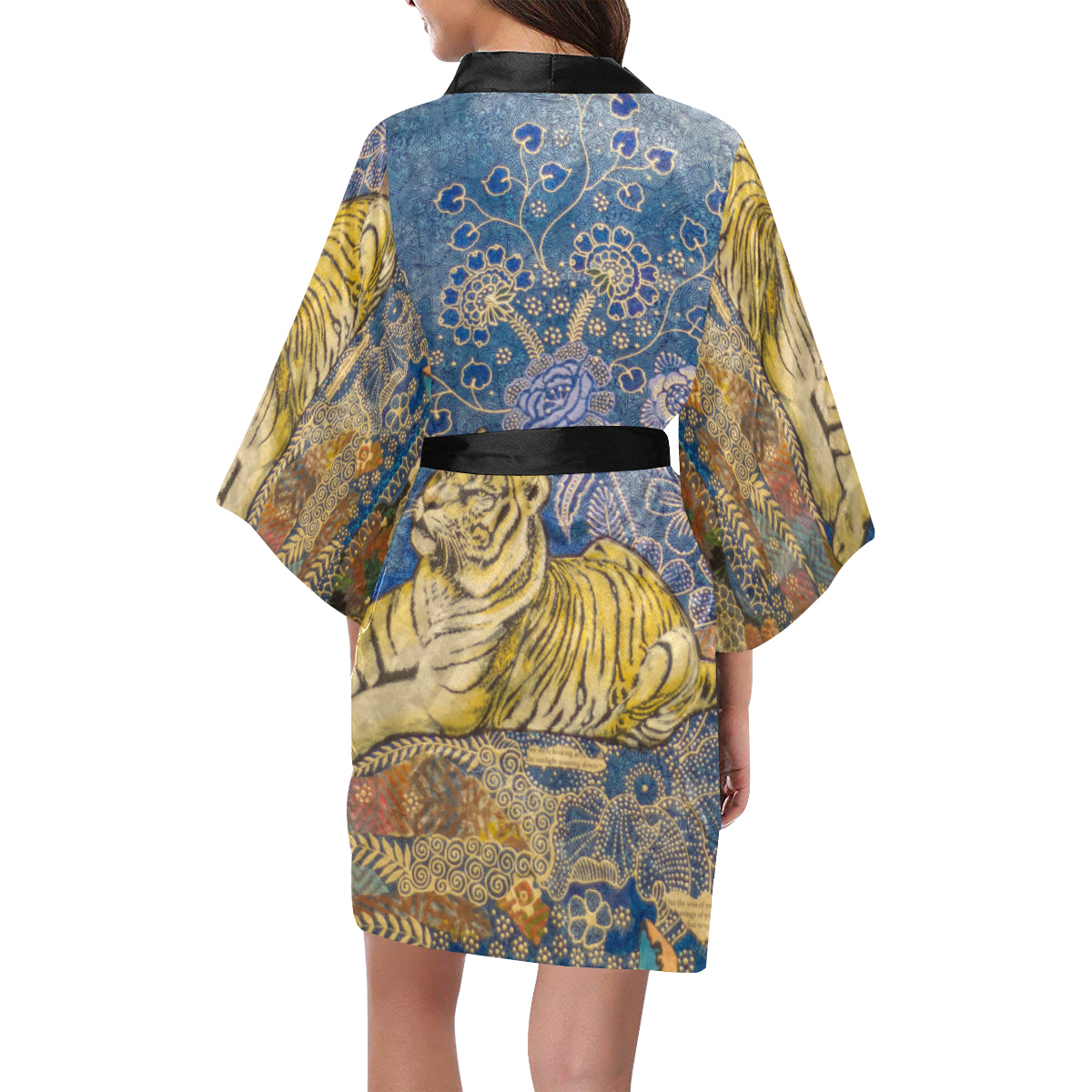 tiger trip Kimono Robe