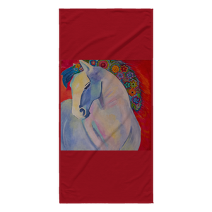 Horse Beach towel