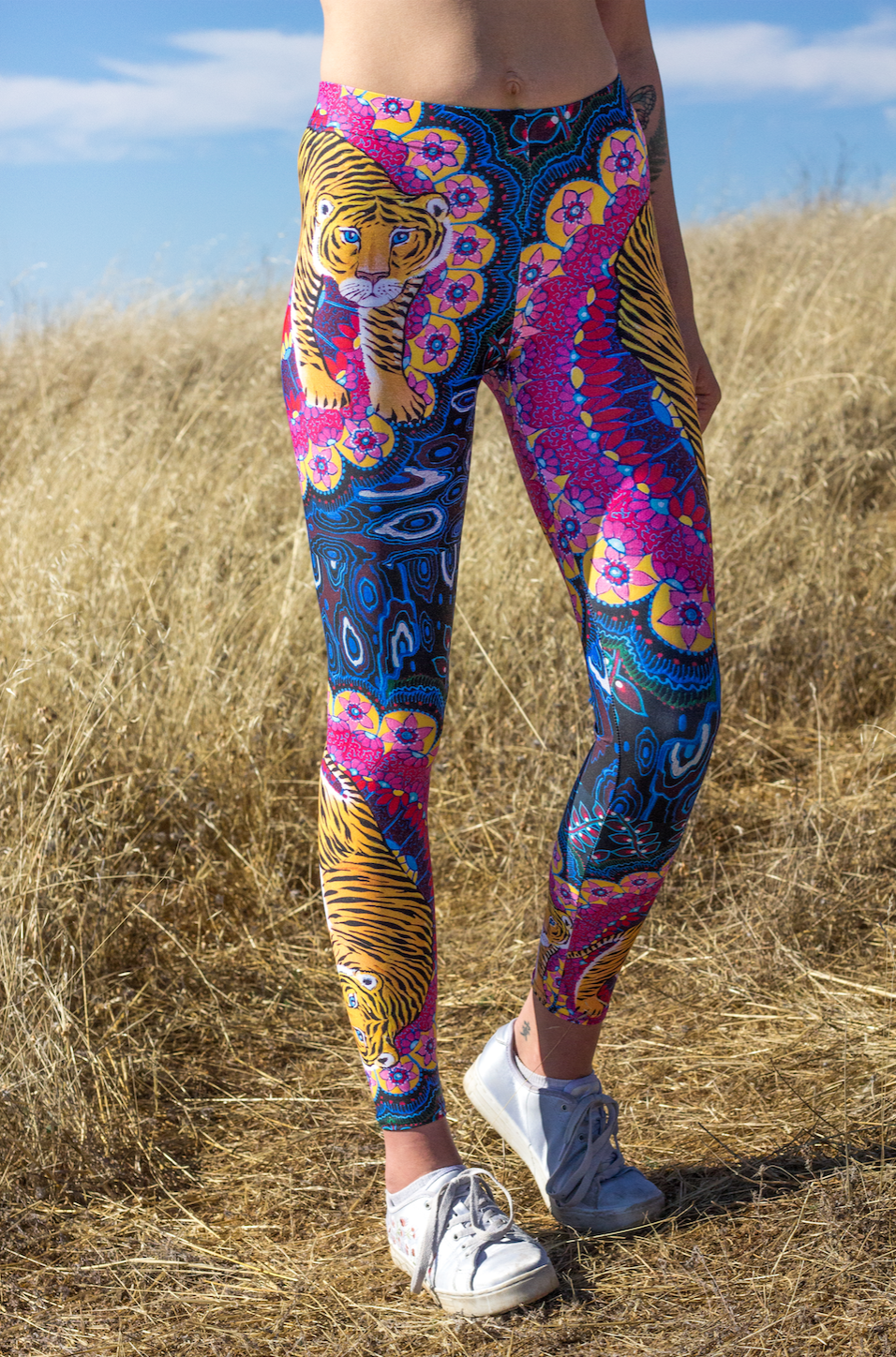 Hippie Trippy Collection - Yoga Leggings