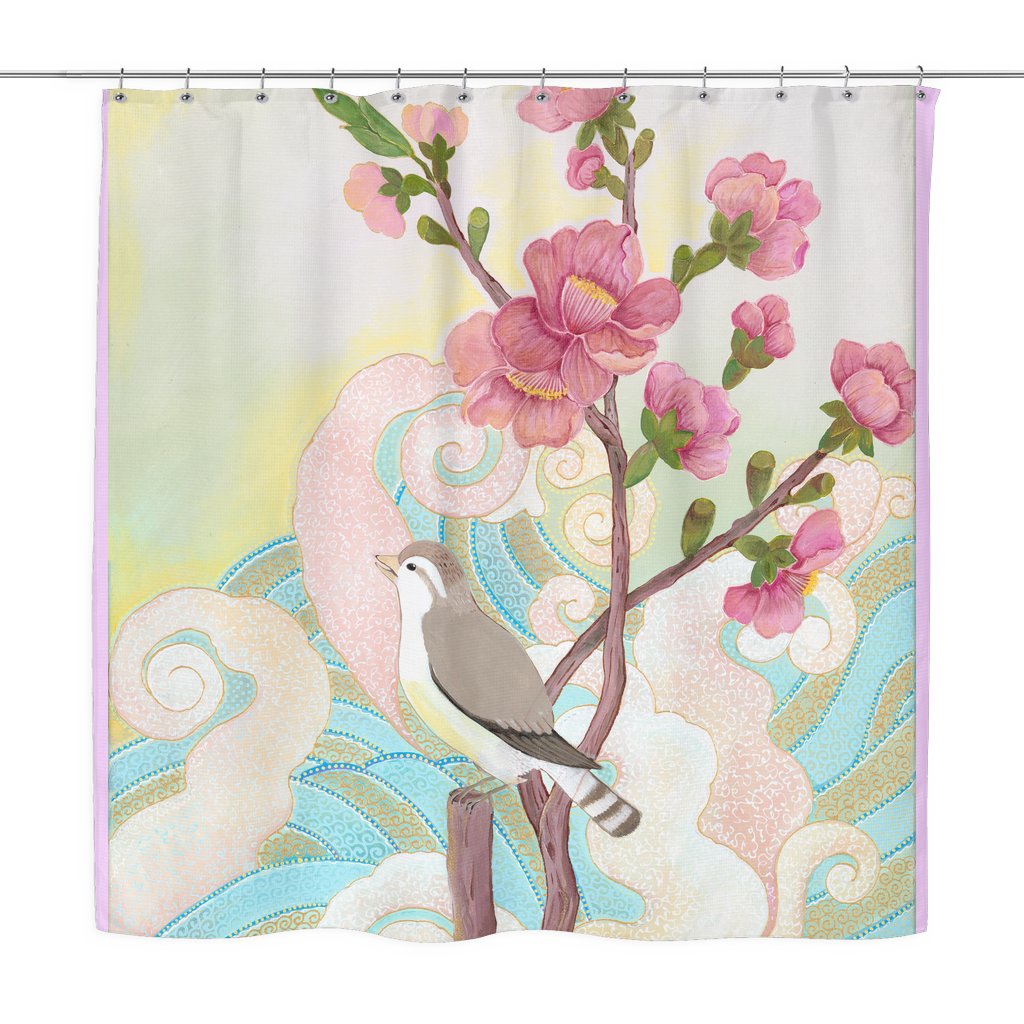 Song Bird Shower Curtain