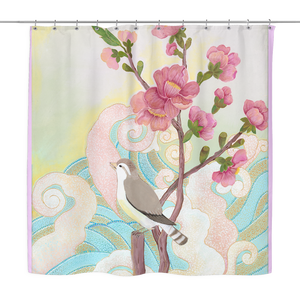 Song Bird Shower Curtain