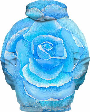 Blue Roselitt Hoodie