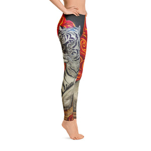 Roselitt White Tiger Leggings