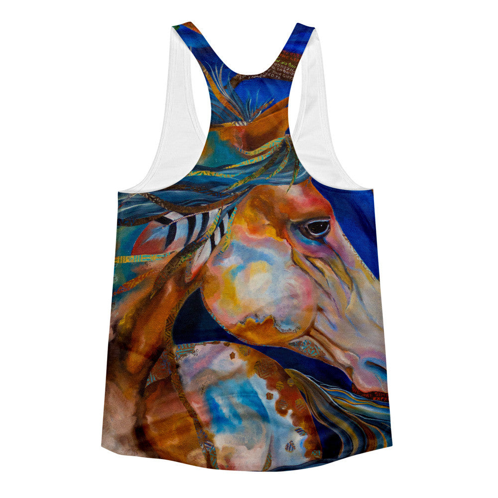 Women's Roselitt Horse Racerback Tank