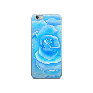 Blue Roselitt iPhone 5/5s/Se, 6/6s, 6/6s Plus Case