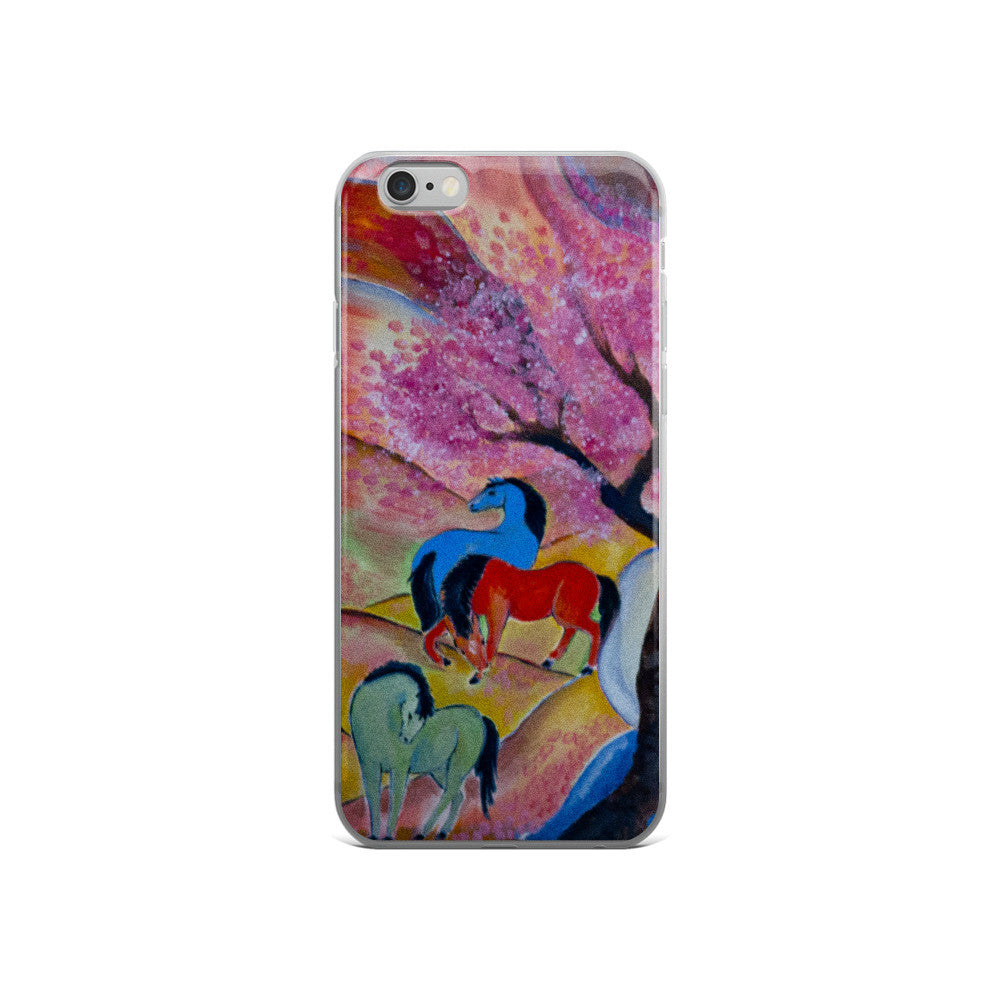 Horse iPhone 5/5s/Se, 6/6s, 6/6s Plus Case