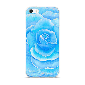 Blue Roselitt iPhone 5/5s/Se, 6/6s, 6/6s Plus Case