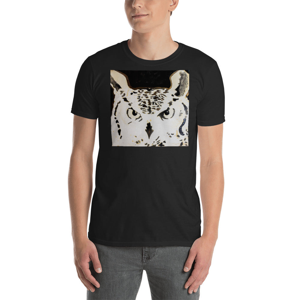 Looking Owl Short-Sleeve Unisex T-Shirt