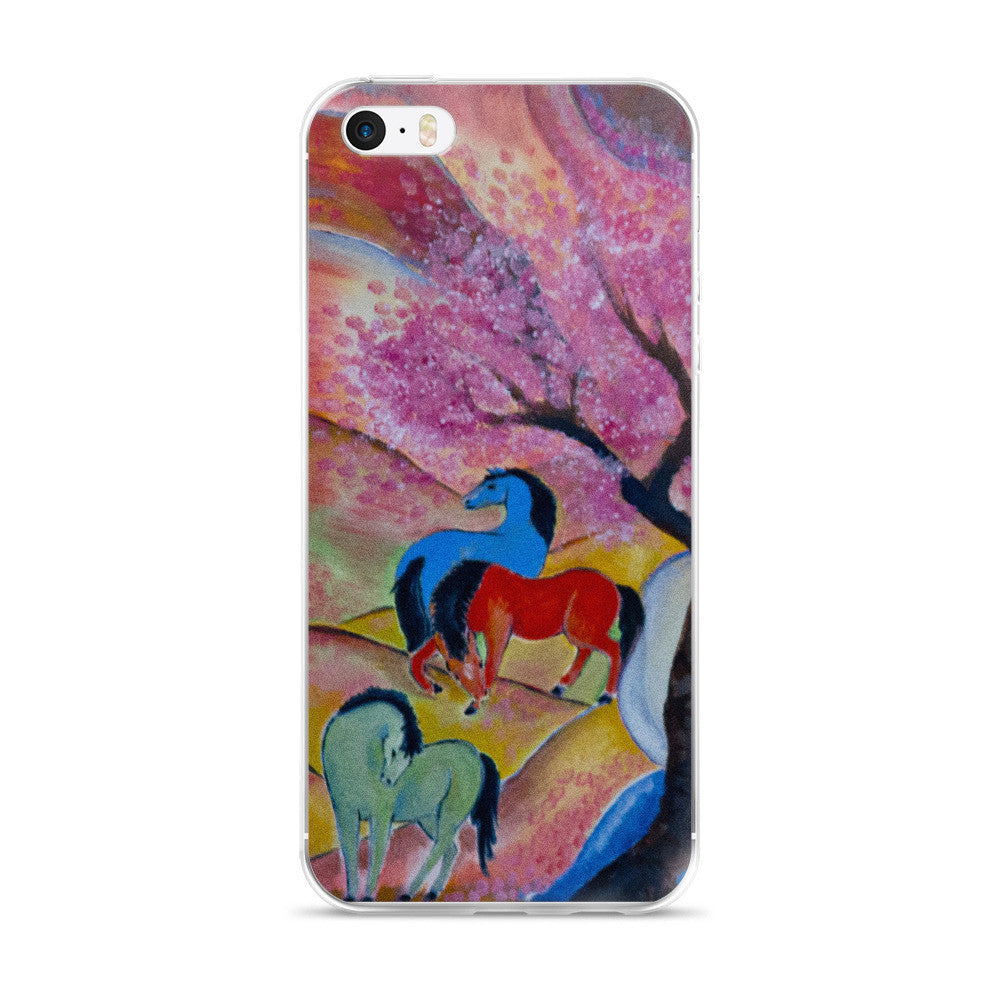 Horse iPhone 5/5s/Se, 6/6s, 6/6s Plus Case