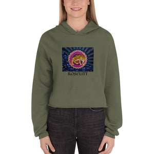 Tiger Trip Crop Hoodie