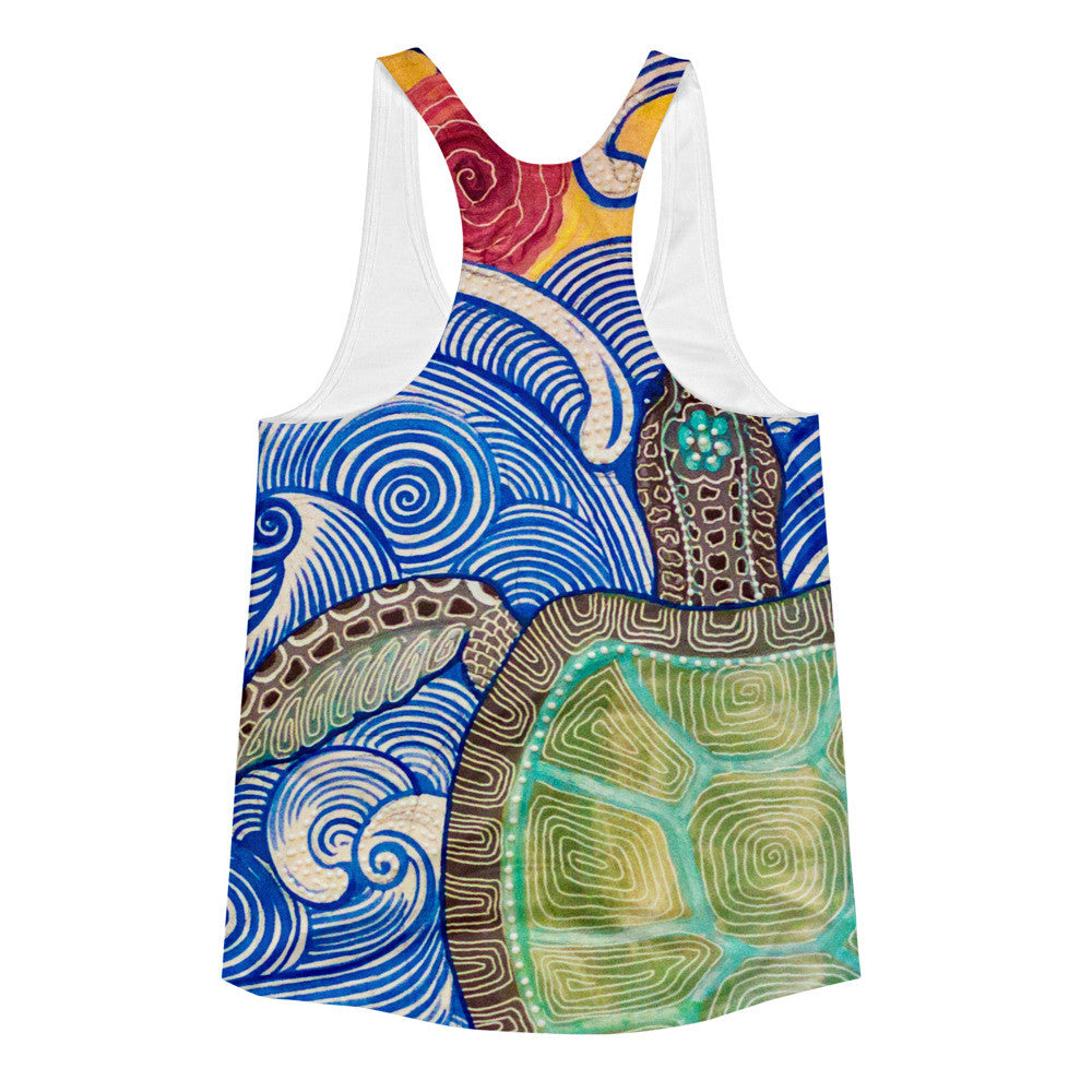 Women's Roselitt Turtle Racerback Tank