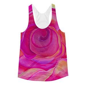 Women's Pink Roselitt Racerback Tank