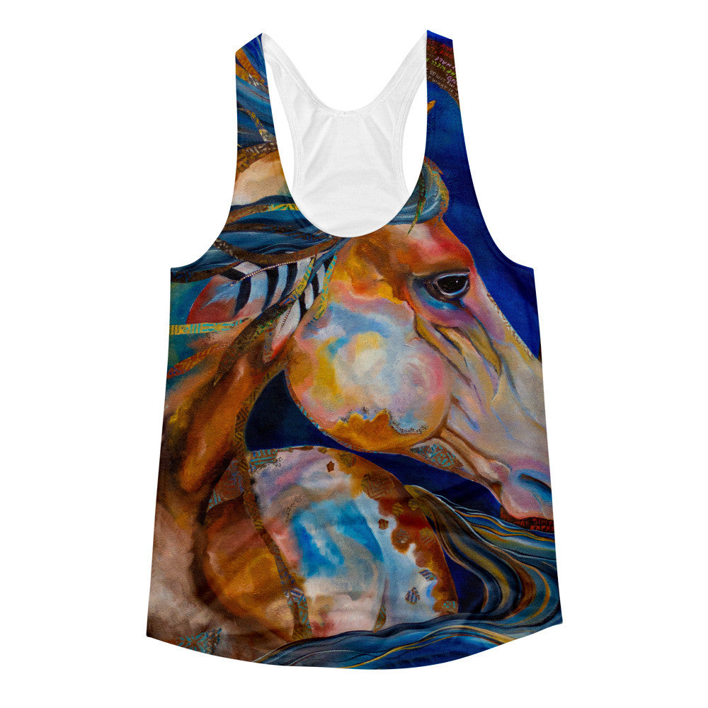 Women's Roselitt Horse Racerback Tank