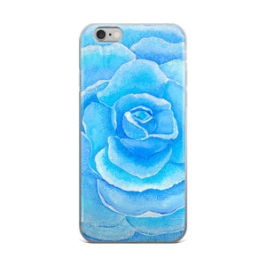 Blue Roselitt iPhone 5/5s/Se, 6/6s, 6/6s Plus Case