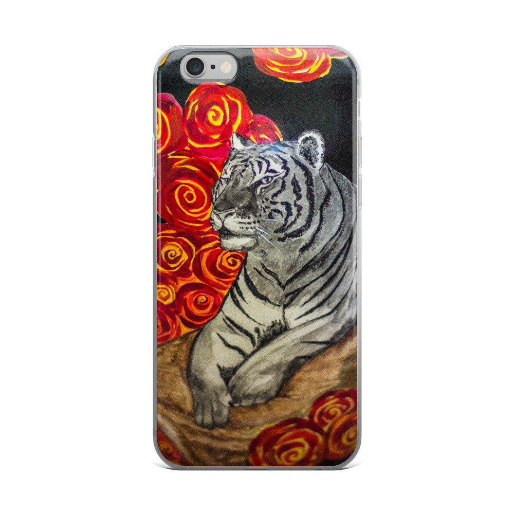 Roselitt Tiger iPhone 5/5s/Se, 6/6s, 6/6s Plus Case