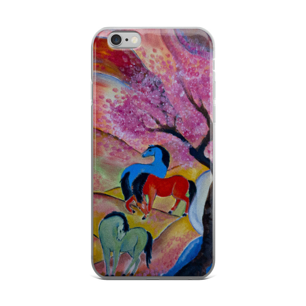 Horse iPhone 5/5s/Se, 6/6s, 6/6s Plus Case